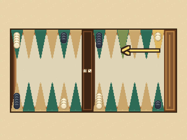 Spend the three: Count three points along your route.