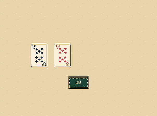 Card values: Number cards keep their value. Face cards are ten. Aces count as one or eleven.