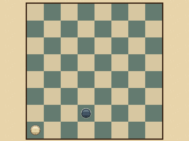 Block them: Take every piece, or leave it with no move. You win.