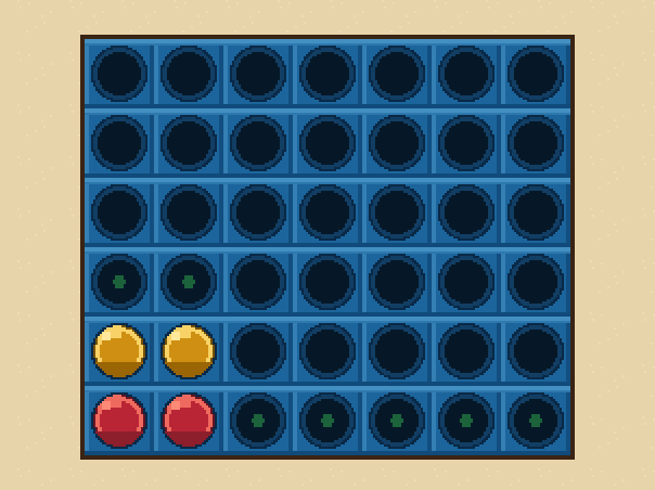 Block: If the other player has three, block their winning column.