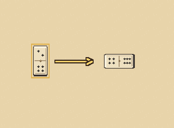 Pick a tile: Select a tile from your rack. Then choose the matching end of the chain.