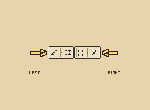 Either can fit: If both ends fit, choose where to play. The server checks every placement.
