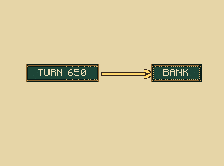 Bank a turn: Bank your turn score when the points are worth the risk.