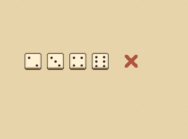 A Farkle busts: If a roll has no scoring dice, you lose every point saved this turn.