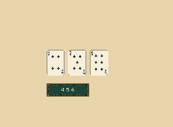 Runs: A run has at least three cards climbing in one suit. Aces are low.