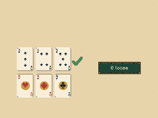 Melded: Cards in sets and runs do not count as deadwood.
