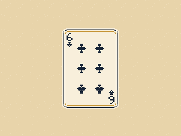 First card: clubs: This trick started with a club.