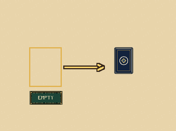No cards left: When the stock is empty, turn the waste pile over.
