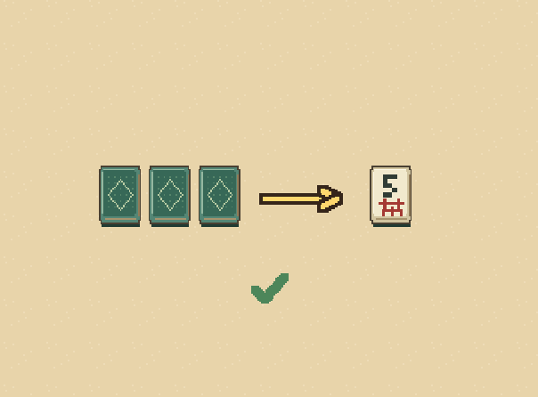 Closed self-draw: Win by drawing the final tile without having called an open group. This supplies a yaku.