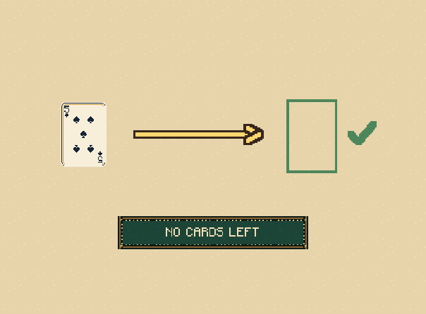 Empty your hand: Play every card to finish. The first player out takes the best finishing place for this deal.