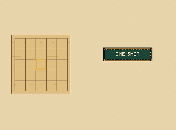Try it: The game marks hit or miss, then passes the turn. A hit does not earn an extra shot.