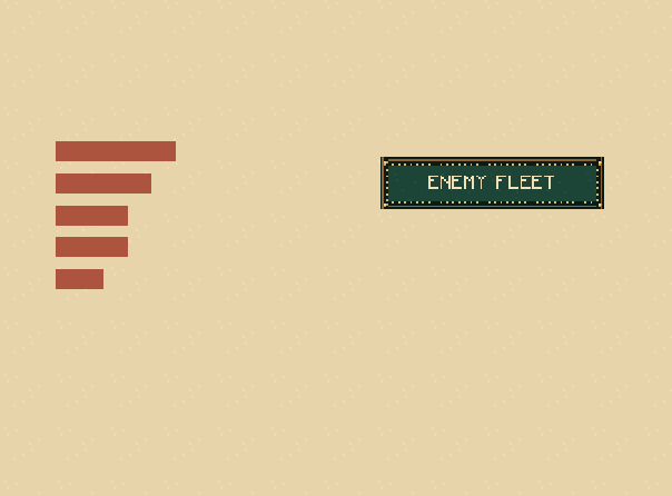 Win the battle: Sink every ship in the enemy fleet before your fleet is sunk.