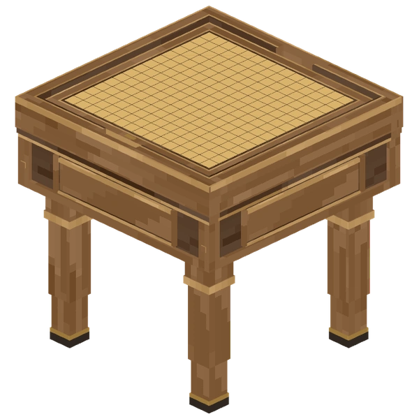 Gomoku fitted to its Small Game Table